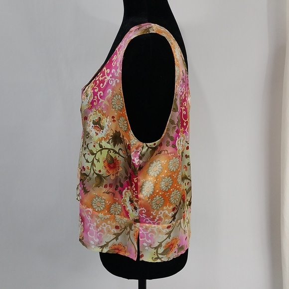 Vintage 90s Victoria's Secret Floral Crop Tank - Picture 6 of 8